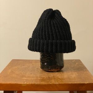 Hand knit beanie